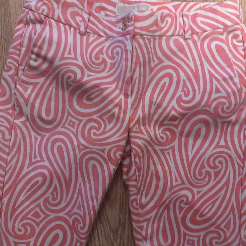 Michael Kors Geometric Button‎ Pants Size 2
